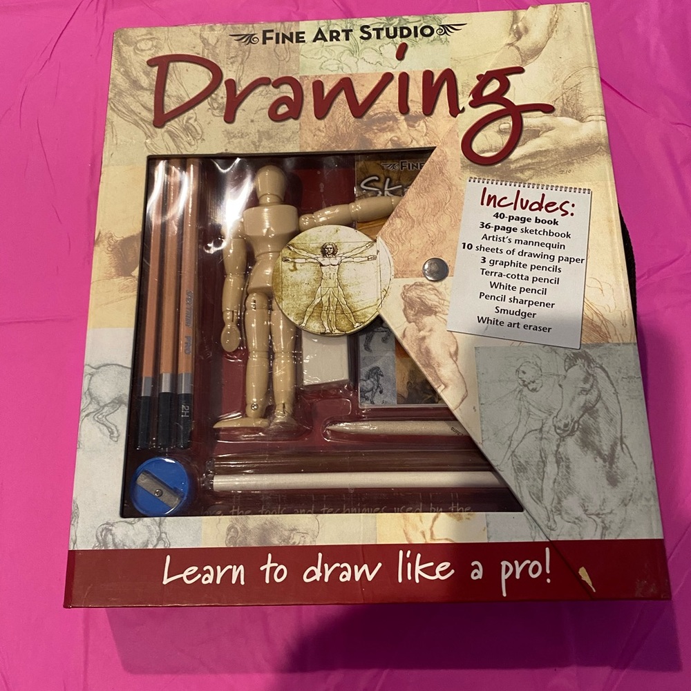 Fine Art Studio Drawing.       Tote Z-1